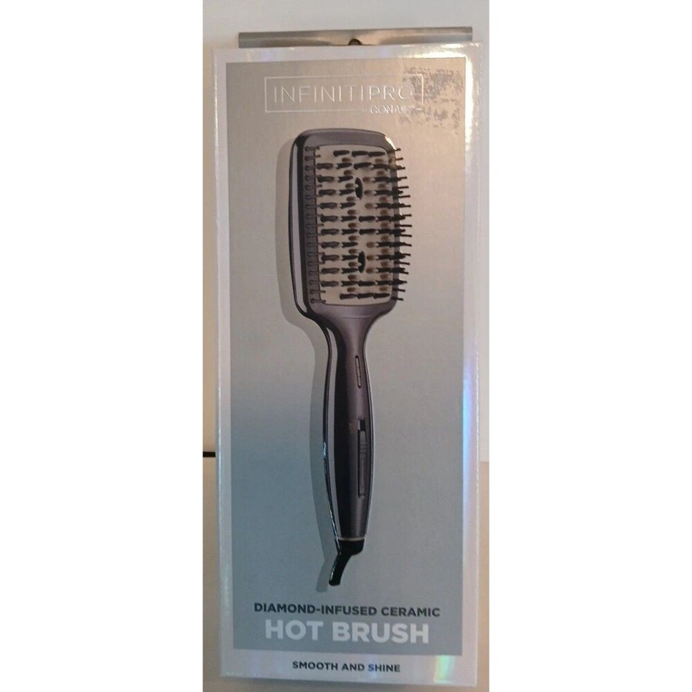 Conair Infiniti Pro Diamond Infused Ceramic Hot Brush Smooth and Shine - NIB